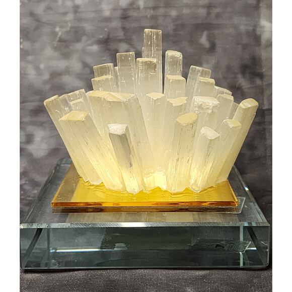 Beautiful Selenite Sticks Cleansing Natural Crystal Cluster Flower Healing Shelf - Picture 2 of 9